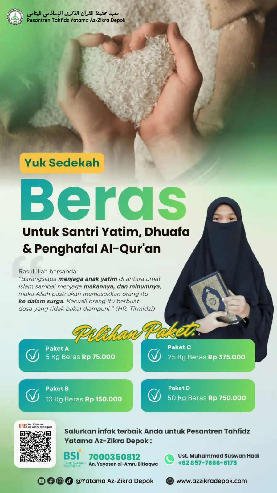 Mari Bergabung dengan Gerakan Infaq Beras! 🌟
